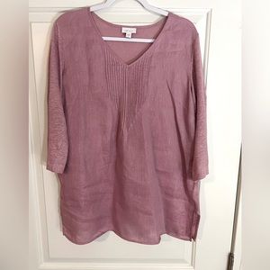 J.Jill Mauve Tunic